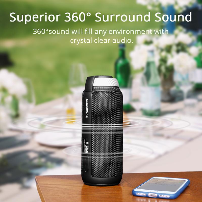 Loa Bluetooth Tronsmart  Element T6 , âm thanh vòm 360 rất hay