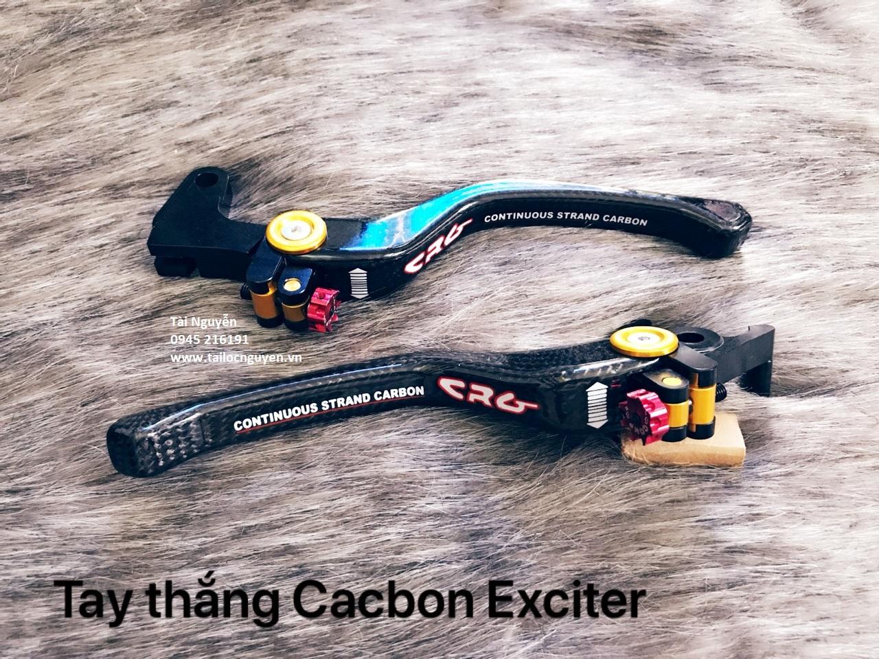 [HCM]TAY THẮNG CACBON FIBER CHO HONDA CLICK