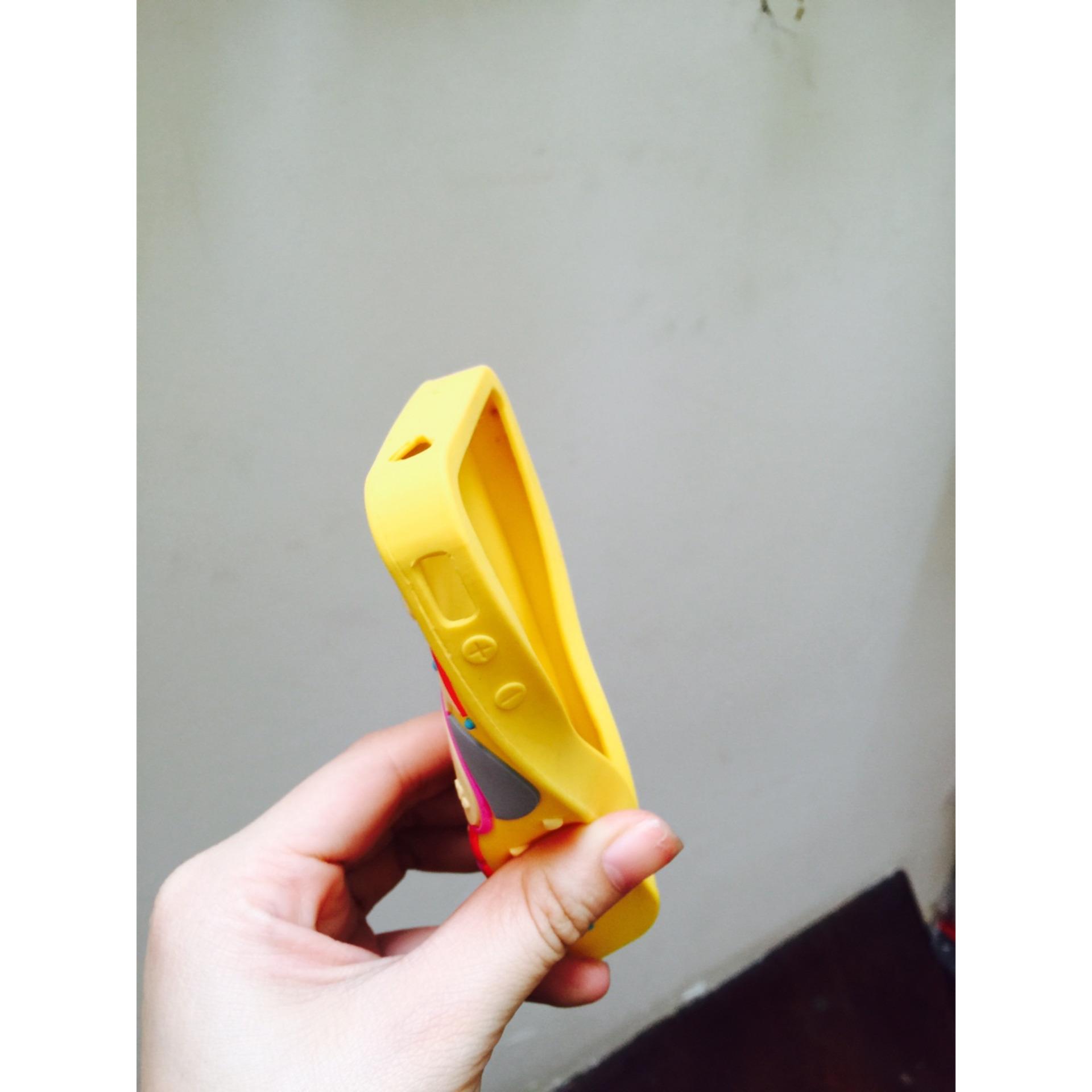 Ốp lưng Iphone 5/5S/SE dẻo hình ngộ nghĩnh (Hello Fabito - xanh)