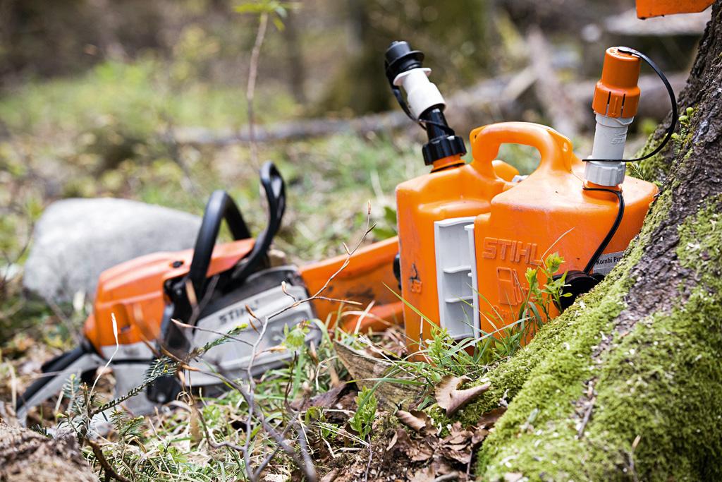 Can Chứa Xăng và Nhớt 2 Ngăn STIHL 5L - MADE IN GERMANY