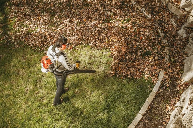 Máy thổi gió, Máy thổi lá đeo lưng STIHL BR 200 - ABG shop