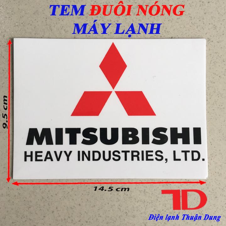 TEM ĐUÔI NÓNG DÀNH CHO MÁY LẠNH MITSU HEAVY