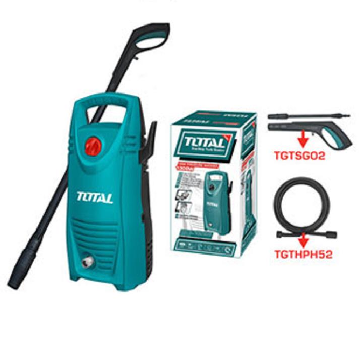 [HCM]Máy phun xịt rửa cao áp đa năng Total 1400W