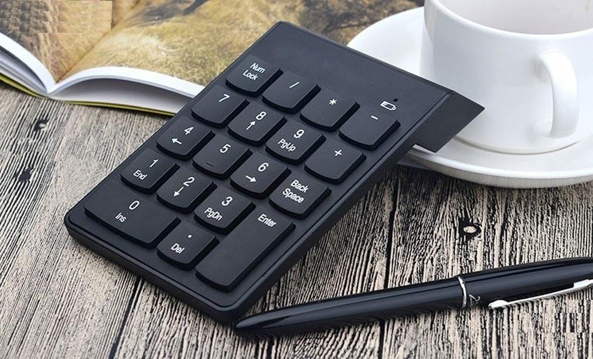 Bàn phím số không dây cho laptop Mini Number Keyboard