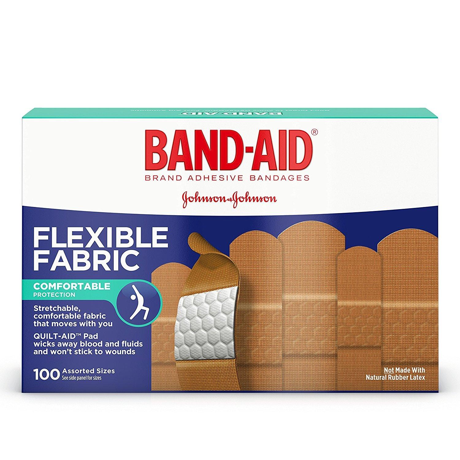 Băng dán cá nhân Band-aid fabric 50 băng (Trắng)
