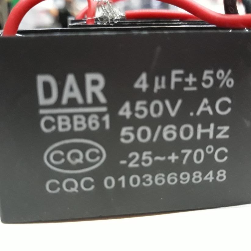 5 Tụ Quạt 4m 450V