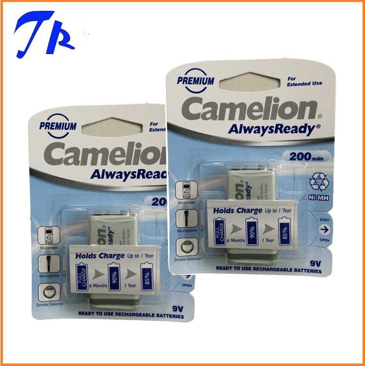 [HCM]2 viên Pin sạc 9V Camelion 200mah ( pin vuông )