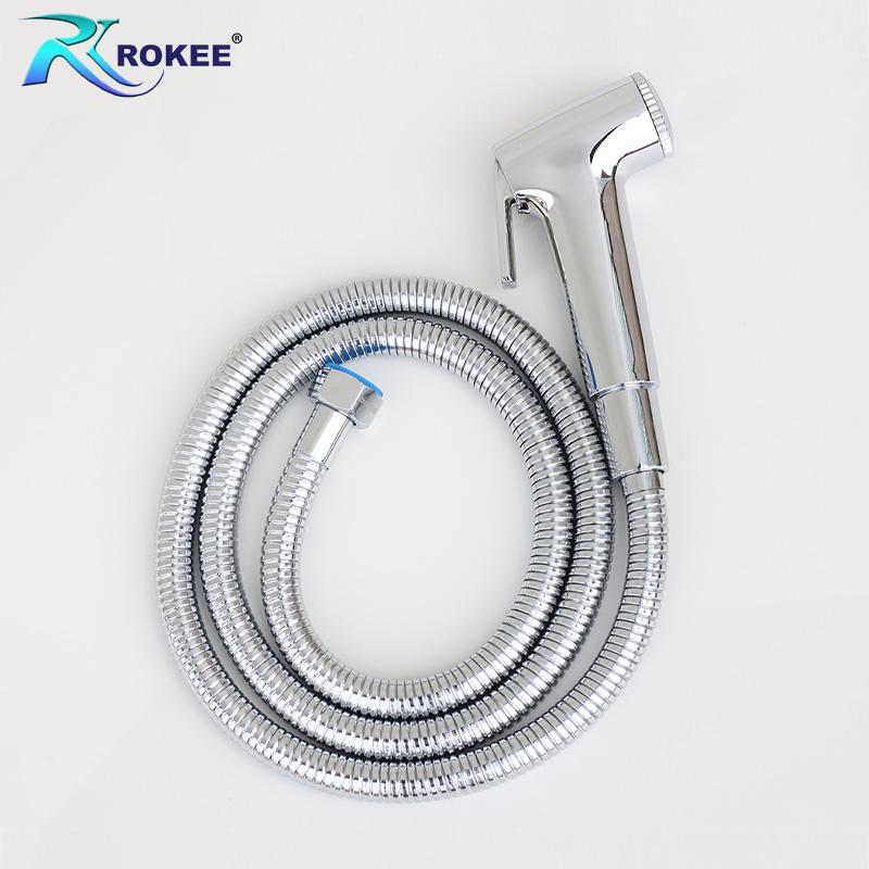 VÒI XỊT VỆ SINH ROKEE R002 (Trắng bạc)