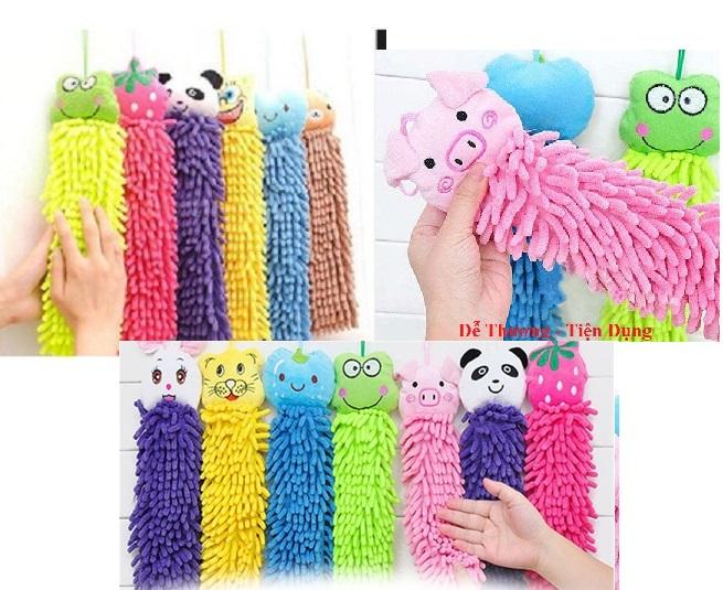 [HCM]Khăn Lau Tay San Hô HÌnh Thú Dễ Thương [Phụ Kiện Giá Tốt 24H]