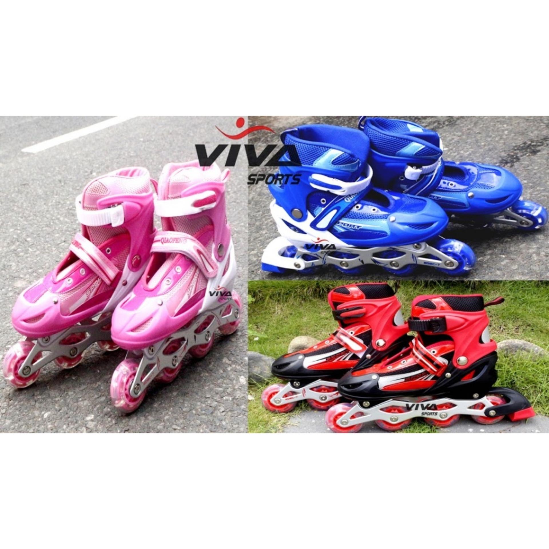 Giày Patin Đỏ Size M (32-36)