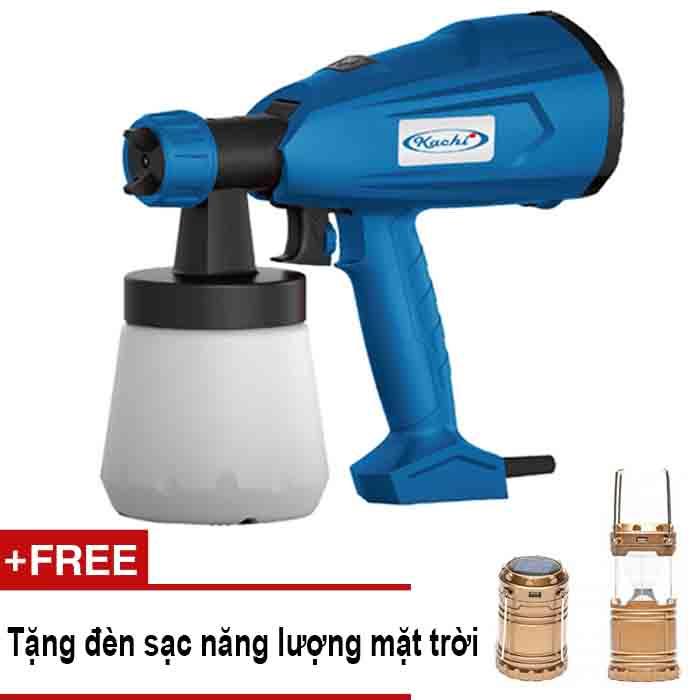 Máy phun sơn cầm tay Kachi MK07 + Tặng đèn sạc năng lượng mặt trời