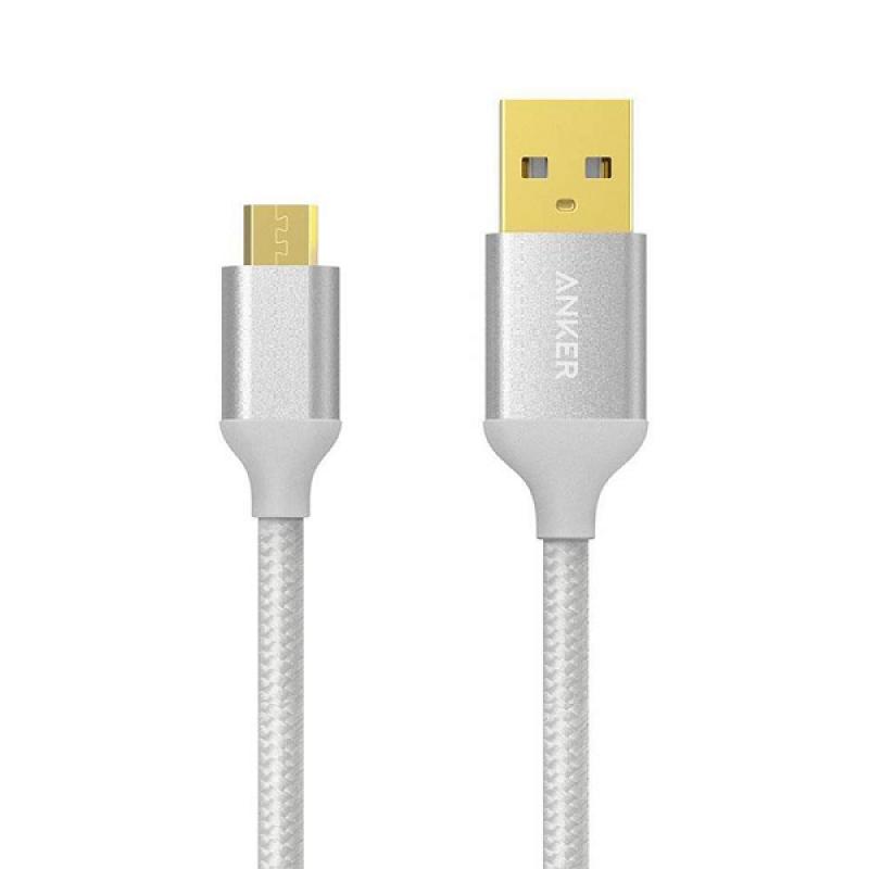 [HCM]Cáp Micro USB Anker Bọc Nylon - Dài 0.9m