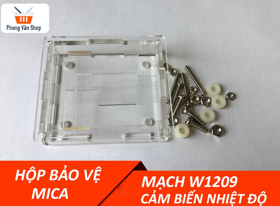 Hộp bảo vệ mạch cảm biến nhiệt độ W1209