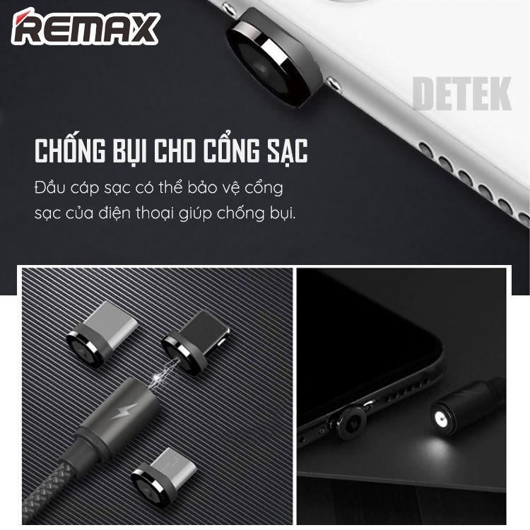 Cáp sạc Nam Châm Cổng Type-C Remax RC-095a