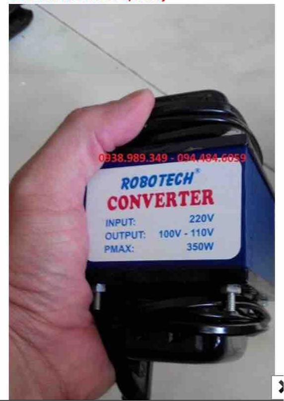 [HCM]Biến áp đổi điện 220v ra 100v -110v
