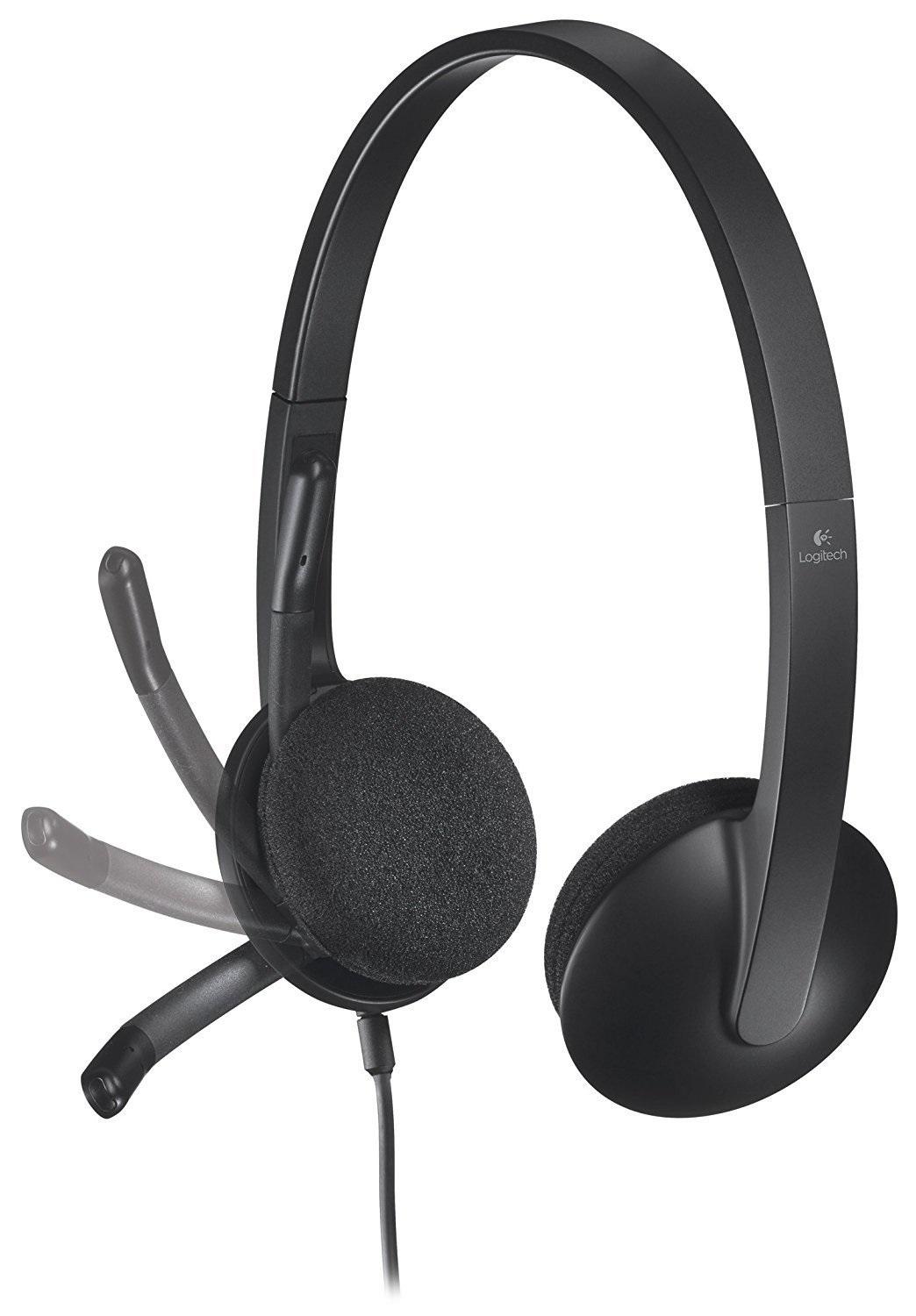Tai nghe cao cấp kèm Micro chống ồn Logitech H340 - Headphone Logitech H340