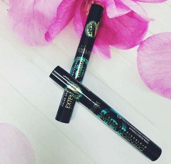 Mascara Eveline False Definition & Waterproof 4D giúp dày và dài mi (10ml)