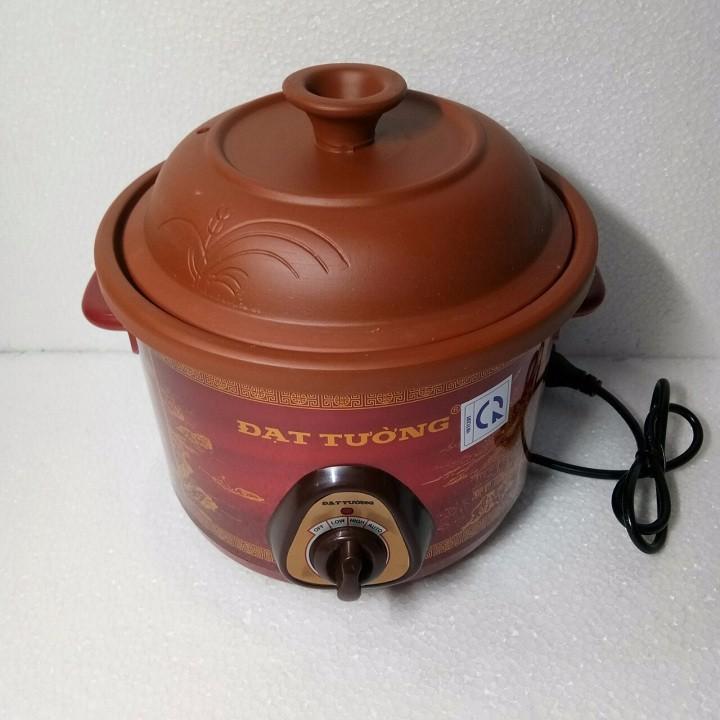 Nồi kho cá, nấu cháo, hầm thịt đa năng Đạt Tường nồi đất nung 2.5L