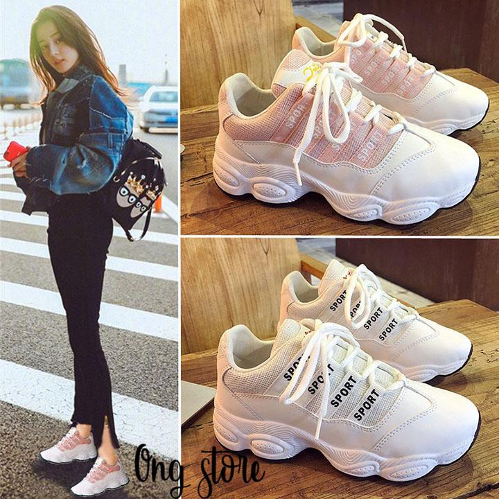 Giày thể thao nữ phong cách Hàn Quốc (sport)