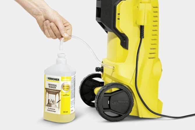 Máy phun rửa áp lực cao Karcher, K 3.450 + Tặng bộ đầu chà và bình xịt