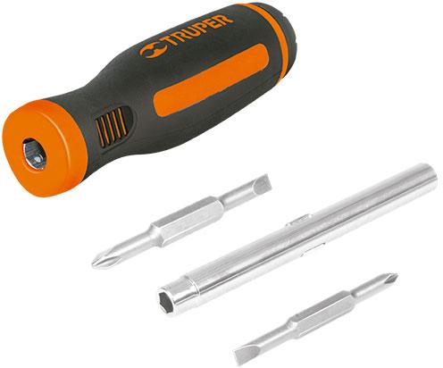Tuốc nơ vít nhiều đầu có từ Truper 14200 (DT-4)