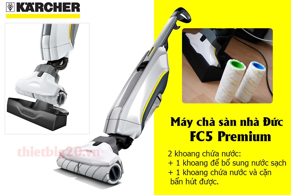 Máy lau sàn Karcher FC5 premium