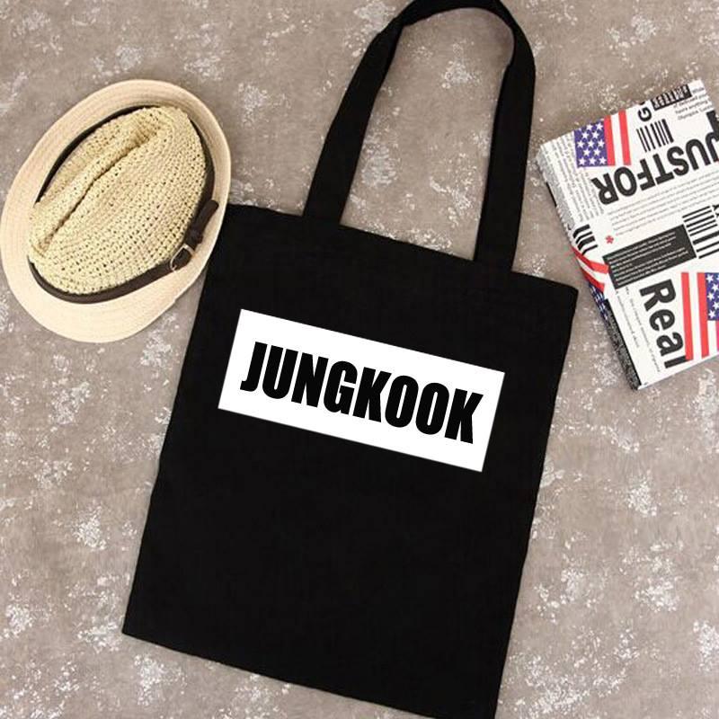 Túi vải đeo vai BTS unisex