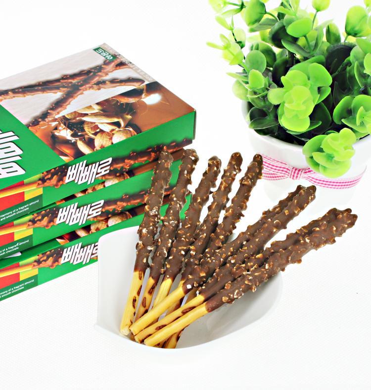 Bánh que Pepero Hạnh nhân Hàn Quốc 36g