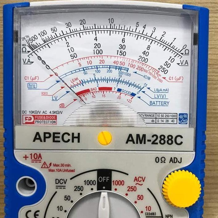 Đồng hồ đo vạn năng Apech AM-288C (Hàng chuẩn Đài Loan)