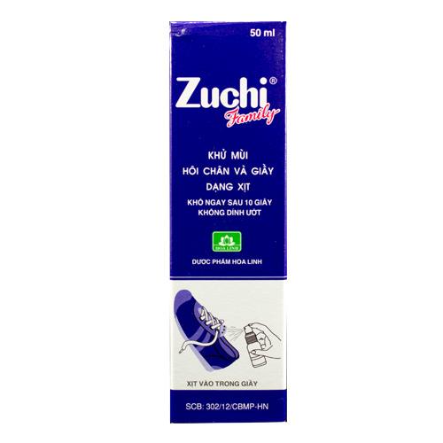 Xịt Giày Zuchi Family 50ml