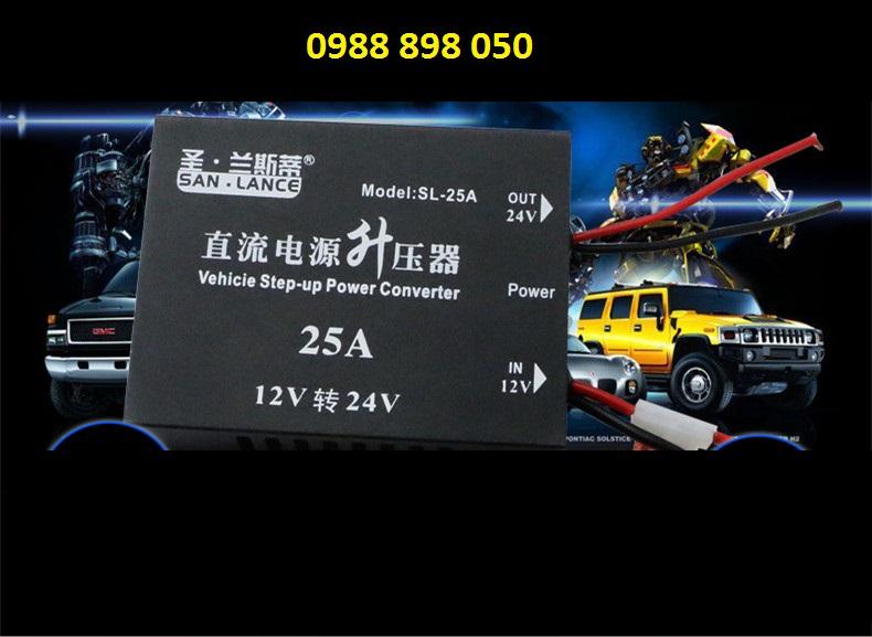 Bộ chuyển nguồn dc 12v lên 24v 25a hàng cao cấp