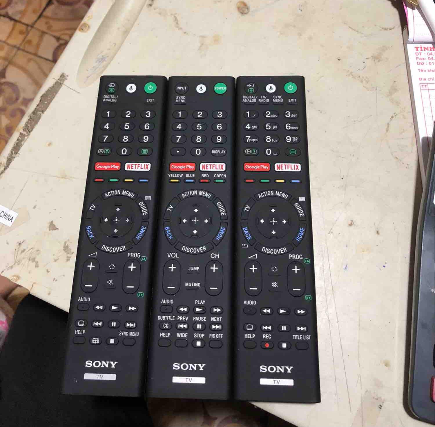 Sony giọng nói.