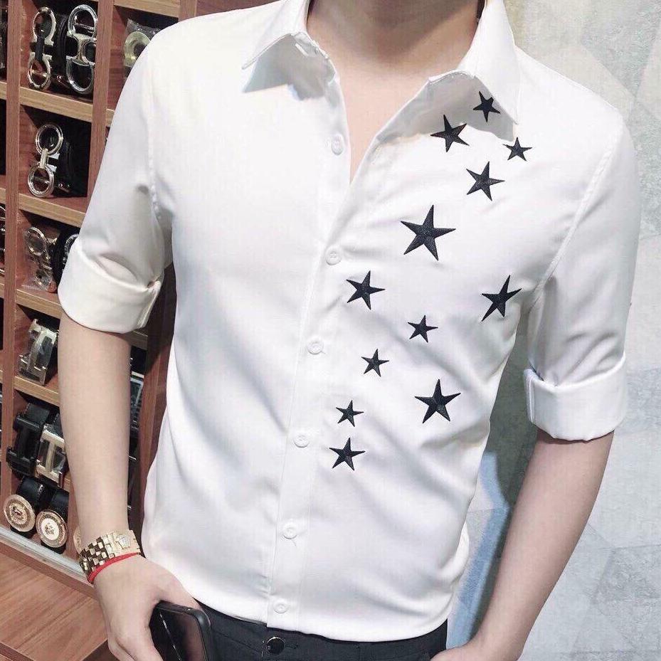 [HCM]ÁO SOMI NAM CHẤT LỤA CAO CẤP LULY FASHION MS647