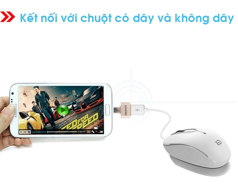 Adapter OTG REMAX Micro USB to USB