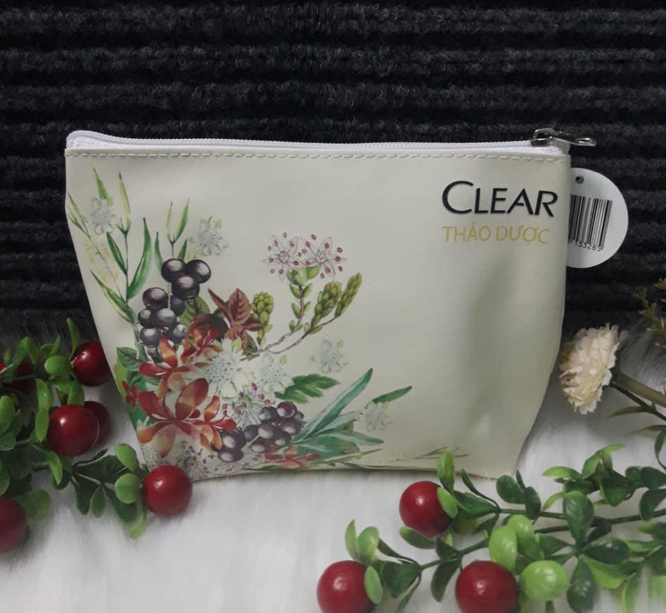 [HCM]Combo 2 Túi đựng mỹ phẩm Clear