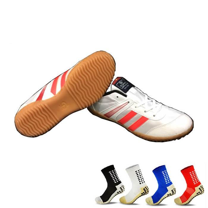 Giày đá bóng futsal kèm vớ chống trơn