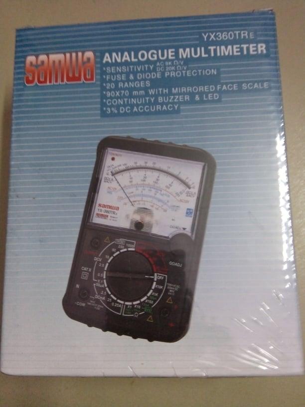 Đồng hồ đo vạn năng kim SAMWA YX-360tr (có bao da và loa báo)