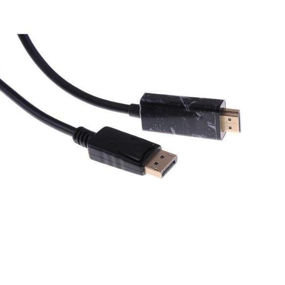 Cáp Displayport to HDMI 1m8, dp to hdmi 1m8