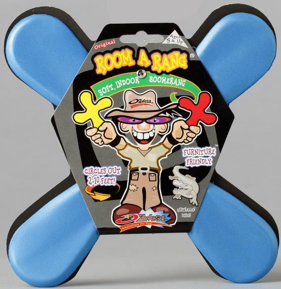 Boomerang 4 cánh (màu xanh dương)