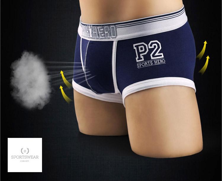 Quần lót boxer nam Pink Hero (quần áo tập gym, thể thao Sportswear Concept)