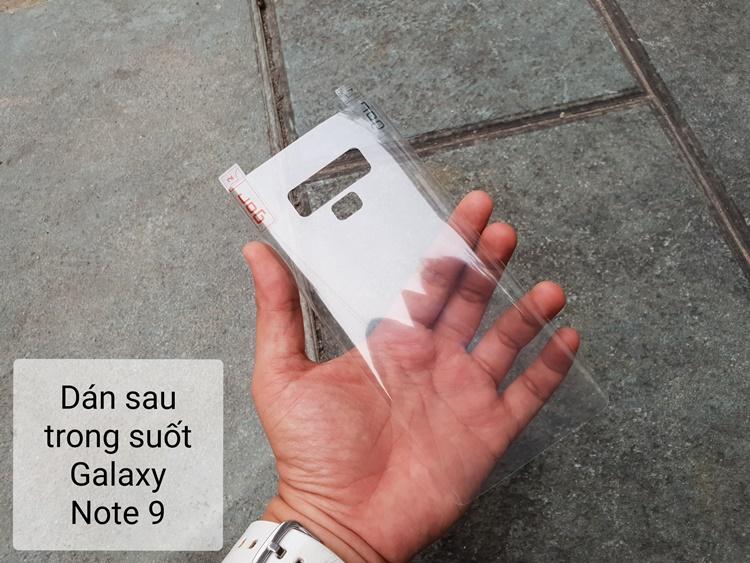 Bộ 4 Miếng dán 3D GOR cho Galaxy Note 9 ( Full màn hình)