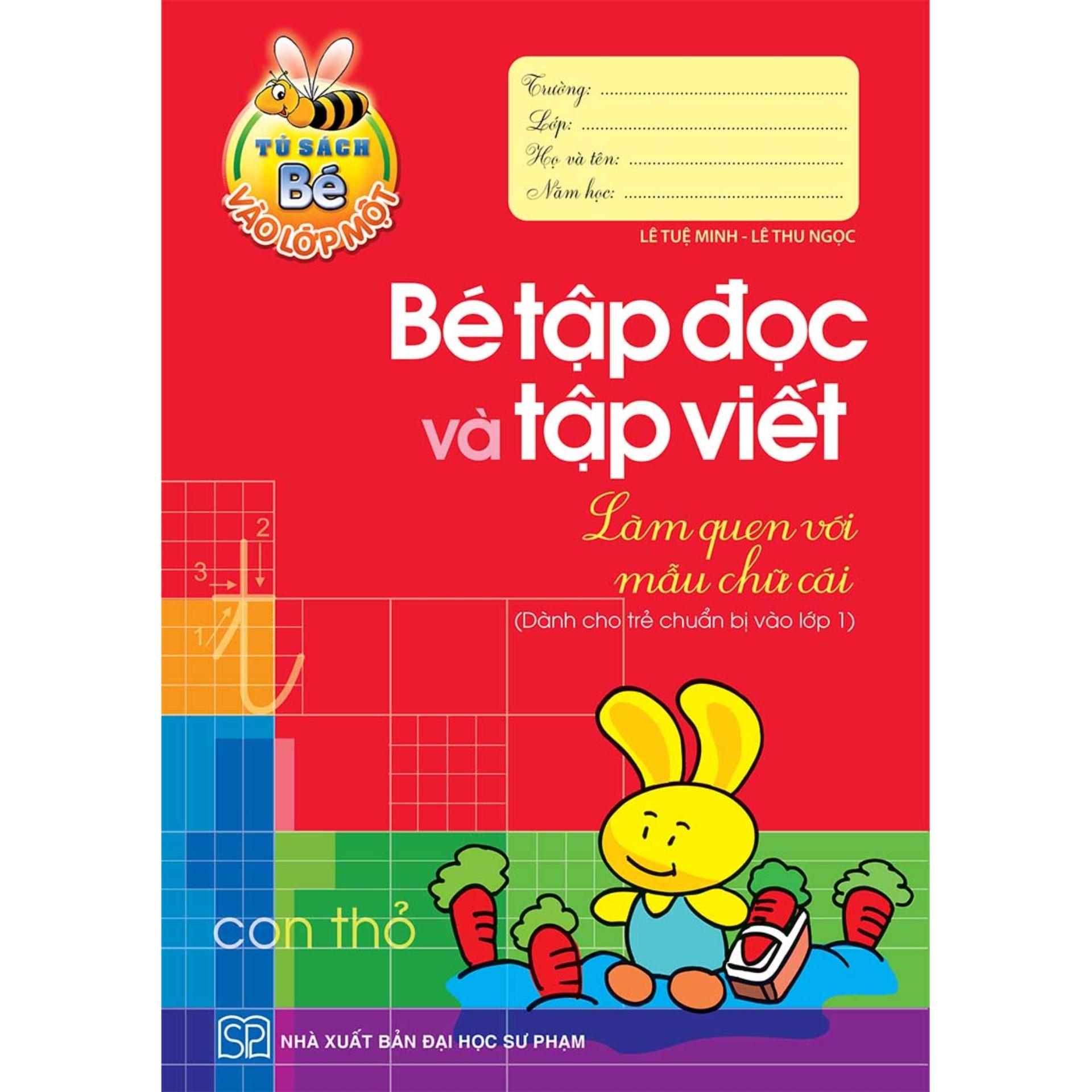 Sách: Combo Bé Vào Lớp Một (Túi 8 Cuốn)