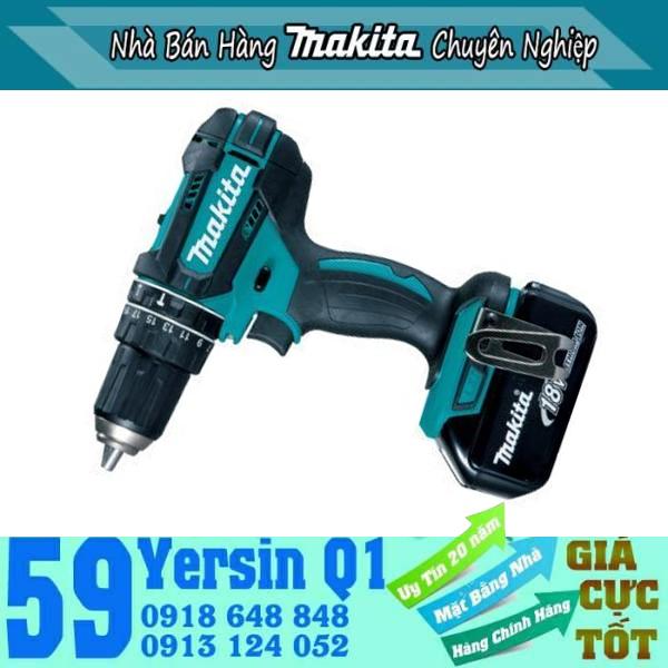 Máy khoan pin Makita 18V DHP482RFE (18V, 3Ah)