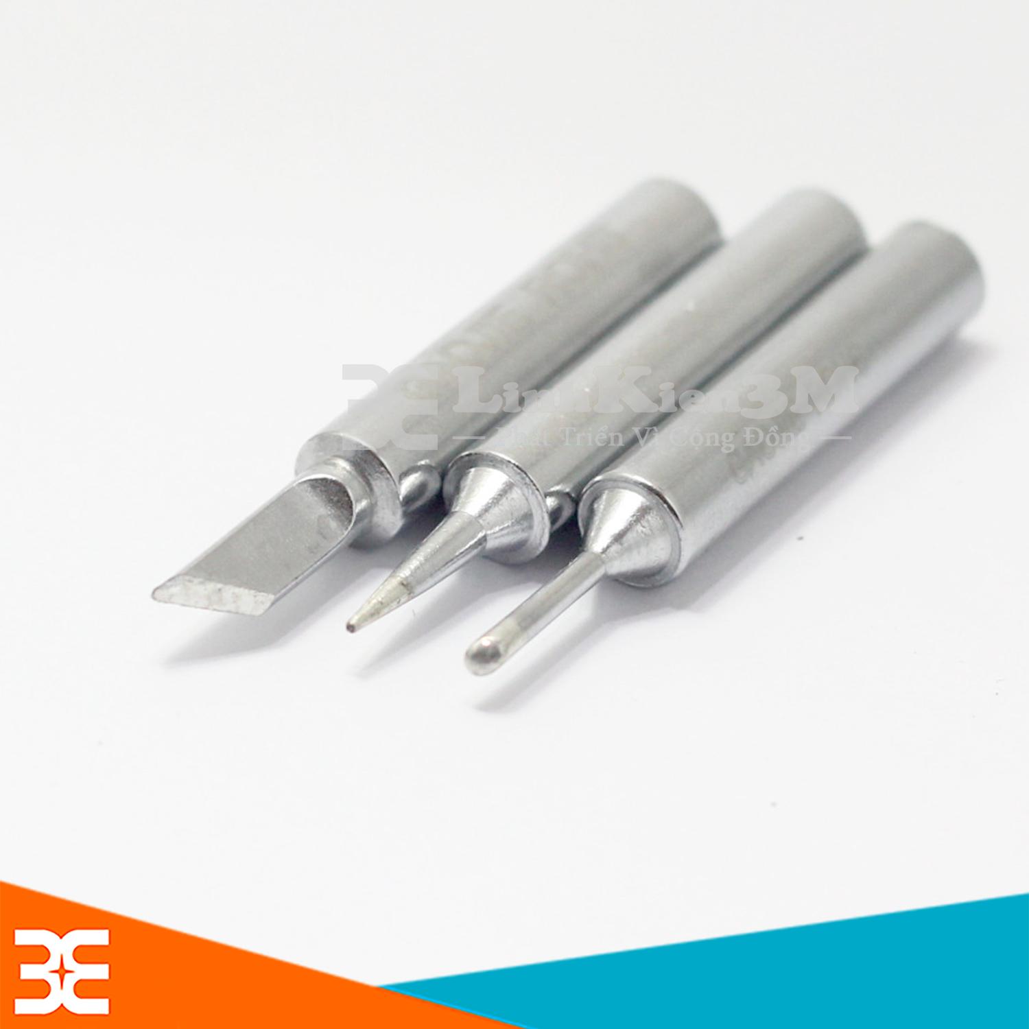 Combo 3 Mũi Hàn 907 T-K, T-I, T-2C ( Dùng Cho Tay Hàn Điều Chỉnh Nhiệt Độ NO.907 )