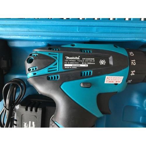Khoan bắn vít makita pin 12v