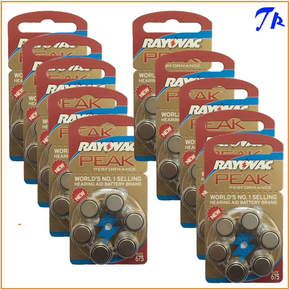 [HCM]Pin Rayovac  PR44 Pin máy trợ thính 675