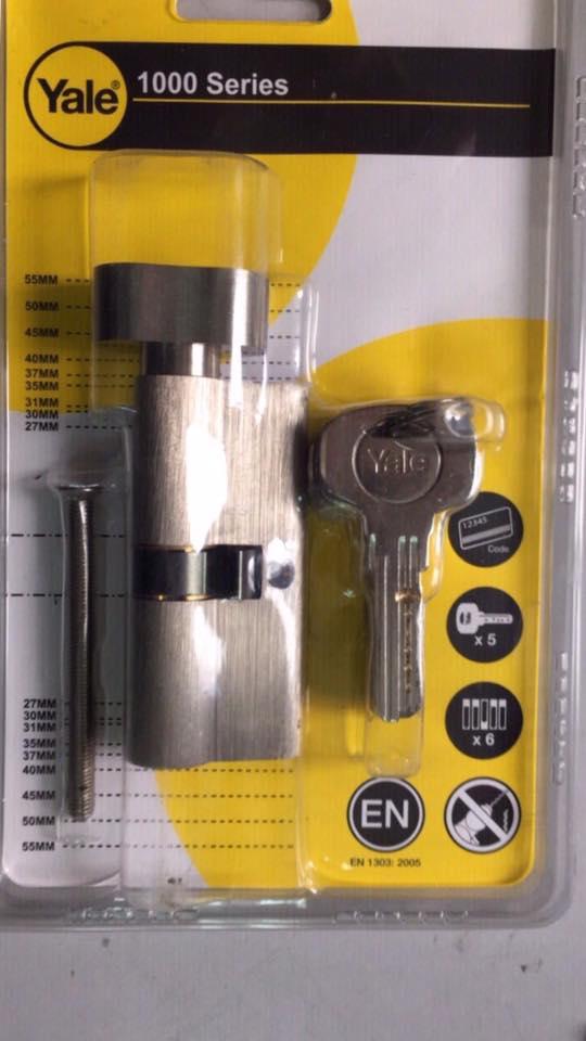 Ruột khóa yale - dt 70sn