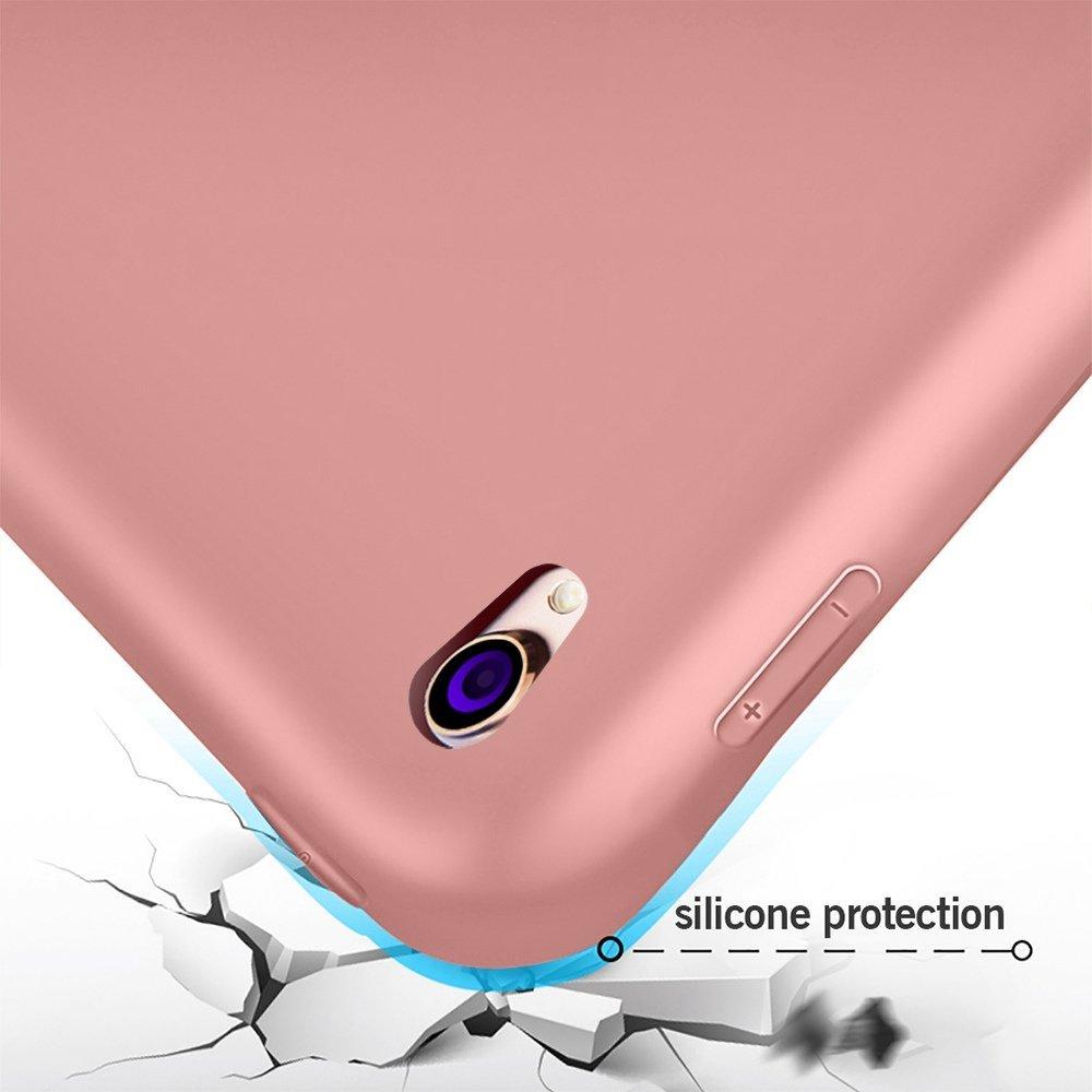 Bao da kiêm ốp lưng Silicon dẻo cho iPad Mini 4 - PKCB