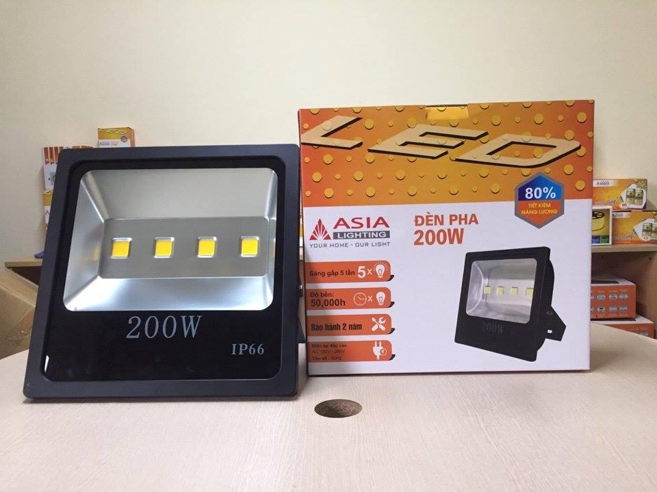 ĐÈN PHA LED  CAO CẤP 200W – ASIA LIGHTING (MUA 1 TẶNG 1)