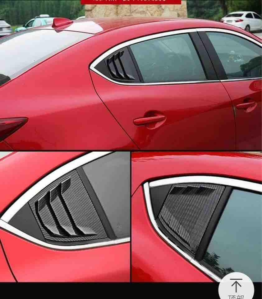 Cánh gió Mazda3 dáng thể thao cực độc